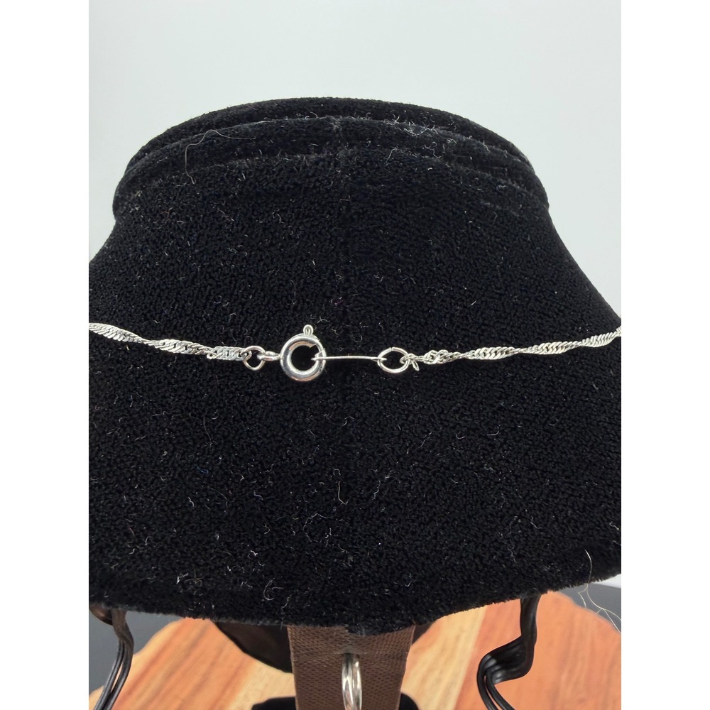 Unbranded Skull Cage Pearl Pendant Necklace Women OS Silver 18KGP Twisted Chain - Picture 5 of 7